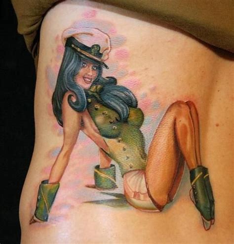 138 best pinup girl tattoos images on pinterest female tattoos girl side tattoos and girl tattoos