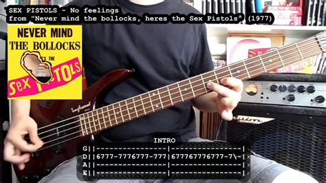Sex Pistols God Save The Queen Bass Cover W Tabs