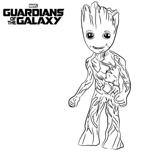 guardians   galaxy coloring pages  printable coloring pages