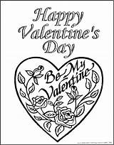 Coloring Valentine Pages Valentines Printable Print Kids Hearts Roses Adults Heart Color Crafts Happy Makingfriends Sheets Cards Flower Off Drawing sketch template