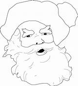 Santa Claus Drawing Line Clipart Getdrawings sketch template