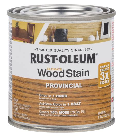 provincial rust oleum ultimate wood stain  pint walmartcom