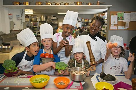 school holiday programme  teaching underprivileged kids cooking skills