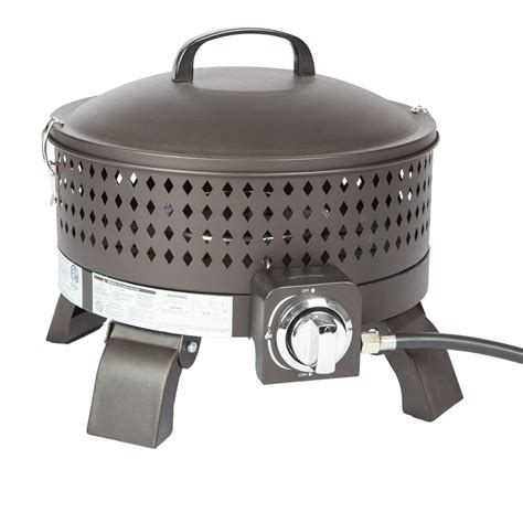 sporty campfire portable gas fire pit  traveled living