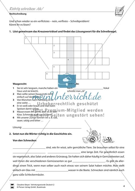 rechtschreibung ck arbeitsblaetter uebungen