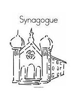 Synagogue Coloring Change Template Twistynoodle sketch template