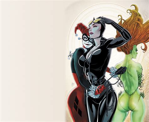 Harley Quinn Catwoman And Poison Ivy