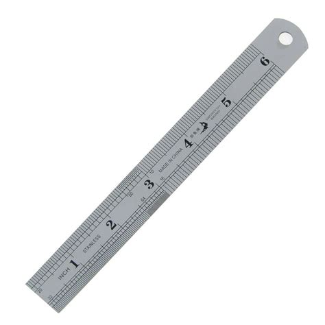 metric cm scale double side stainless steel imperial straight ruler  walmartcom walmartcom