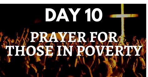 prayer for those in poverty leaders living life fully