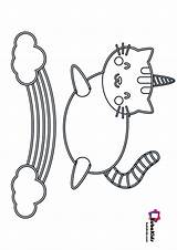 Unicorn Coloring Cat Cute Bubakids Ads Google sketch template