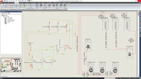 solidworks electrical   create schematic part  youtube