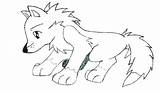 Wolf Coloring Pages Cute Pup Baby Wolves Cool Anime Wings Printable Getcolorings Color Kids Getdrawings Colorings Shape Templates sketch template