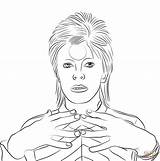 Bowie David Coloring Pages Kingdom United Printable Print Categories sketch template