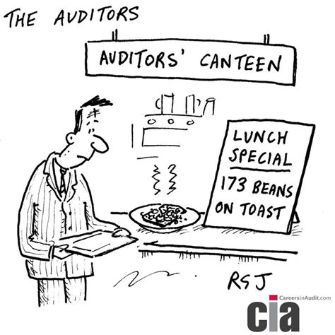 audit cartoon auditors canteen auditor job board cyber security