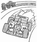 Coloring Formula Car Pages Track Race Racing Drawing Printable F1 Cars Ferrari Colouring Sheets Auto Kids Color Muscle Grandkids Carscoloring sketch template