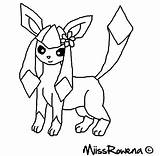 Glaceon Pokemon Coloring Pages Getdrawings Print Color Printable Getcolorings Searches Recent Greatest sketch template