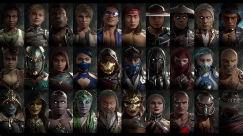Mortal Kombat 11 All Characters By Danteace69 On Deviantart