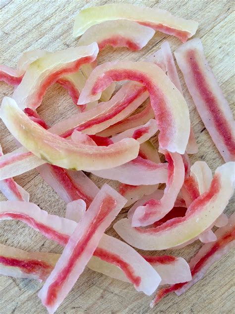 savory moments candied watermelon rind