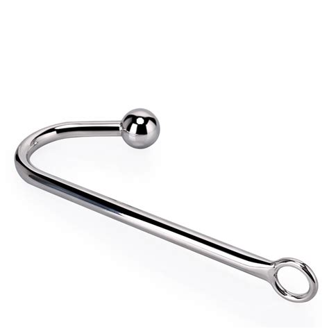 stainless steel anal hook beads stimulation hook for couple buy butt plug with tail stainless