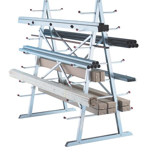 west horizontal storage rack ft  ft   ft size northern tool