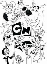 Coloring Characters Pages Cartoon Disney Network Printable Show Print Cartoons Drawing 90s Color Sheets Nickelodeon Adult Kids Regular Book Popular sketch template
