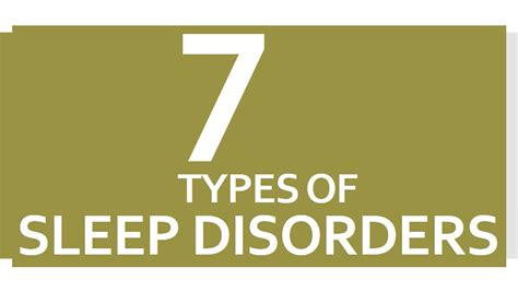 7 Types Of Sleep Disorders Cure And Care Benefits Of