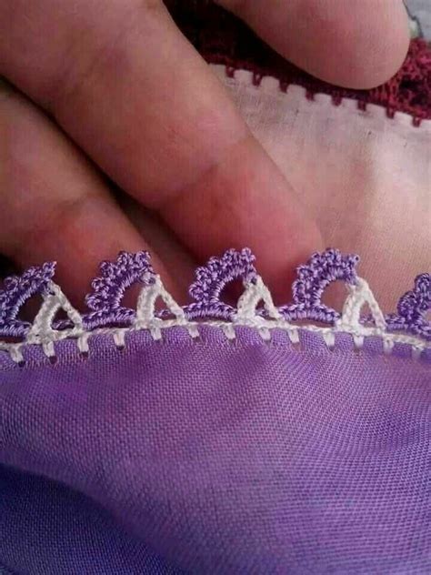 stitching   side   piece  fabric  crochet