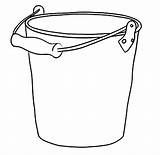 Bucket Coloring Water Pages Drawing Printable Template Pail Taking Paint Color Clipart Clip Sheet Sketch Print Onto Well Tocolor Drawings sketch template