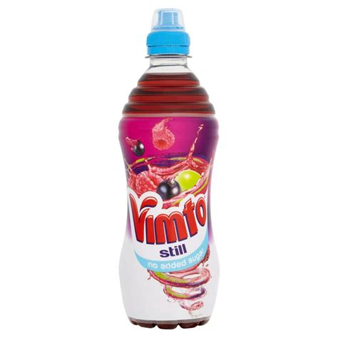 vimto   added sugar ml approved food