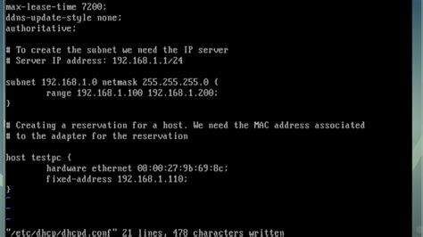 How To Configure A Fixed Ip Address Using Dhcp In Linux Benisnous