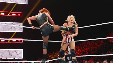 raw women s champion becky lynch def lacey evans wwe