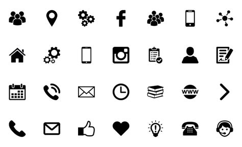 collection  vector icons png pluspng