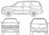 Tahoe Chevrolet Clipart Chevy 2006 Blueprints Car Suburban Template Sketch Blueprint Drawing Drawings Vector Cliparts Suv Paint Custom Gmt800 Z71 sketch template