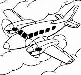 Avioneta Aereo Colorare Dibujos Turismo Aviones Acolore Disegni Aeroplani Coloritou sketch template