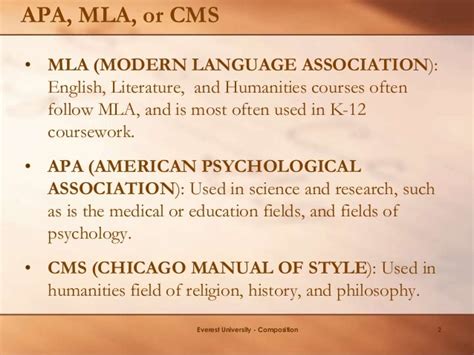 difference   mla  chicago      main