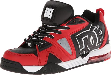 dc shoes cortex  shoe rdb skateboard shoes mens red size  amazon