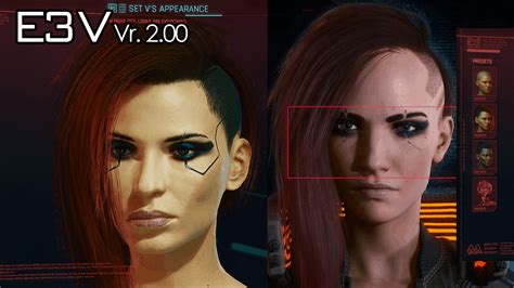 E3 V Mesh Model And Textures Cyberpunk 2077 Mod