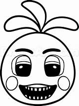Fnaf Puppet Coloring Pages Drawing Naf Chica Getdrawings sketch template