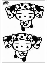 Pucca Coloring Pages Funnycoloring Books Library Clipart Advertisement sketch template