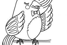flying canary bird coloring pages  place  color
