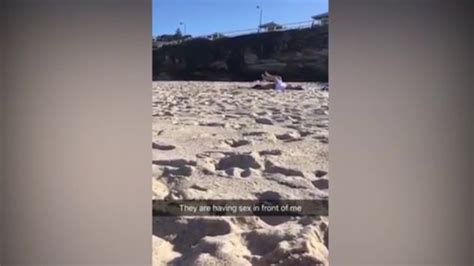 Randy Couple Filmed Having Public Sex On Sydney Beach