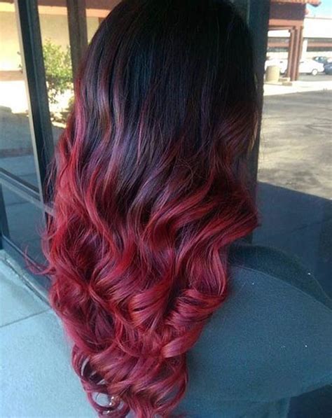 31 Best Red Ombre Hair Color Ideas Hairs London