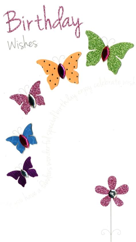 pretty butterfly happy birthday greeting card cards love kates