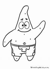 Patrick Coloring Print Pages Star Starfish Clipart Kids Color Drawingnow Angry Popular Step Library sketch template