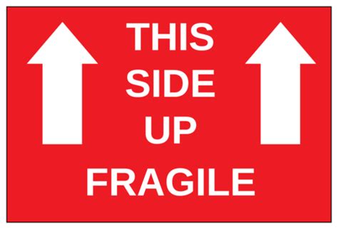 side  fragile label label templates shipping labels moving