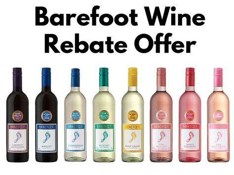 bottle  barefoot wine  rebate todds freebies