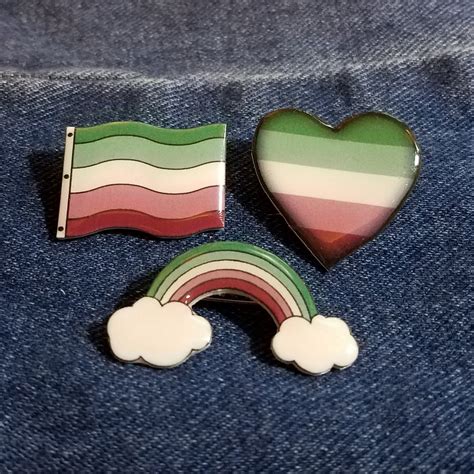 Abrosexual Pride Pin Lgbt Pin Abro T Pride Pin Rainbow Etsy