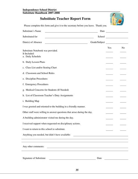 teacher report forms