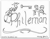 Philemon Coloring Book Bible Children Ministry Format Jpeg Friendly Uploaded Ve Pdf Version Print Also Click sketch template