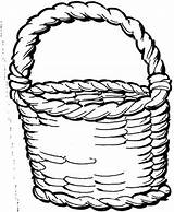 Basket Empty Coloring Fruit Drawing Pages Apple Wicker Clipart Template Baskets Anime Getdrawings Pencil Jar sketch template